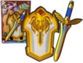LEAN Toys Warrior Sword Shield Kit