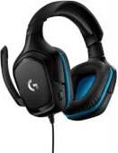 Logitech G432 Black/ Blue austiņas