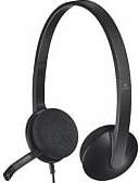 Logitech H340 USB Black austiņas