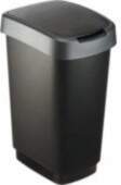 ROTHO Twist Silver - trash bin