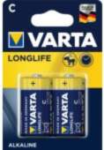 Varta Longlife C 2pcs Baterijas