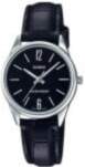 CASIO LTP-V005L-1BUDF Silver/ Black Pulkstenis