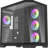 DarkFlash FT418 Pro Black datoru korpuss