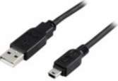 Deltaco Cable USB-A 2.0 Mini-USB-B