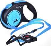 Flexi Flexi automatic leash New Neon