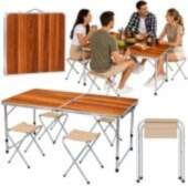 LEAN Set of camping furniture, folding