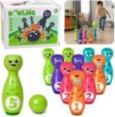 LEAN Toys Bowling with Smiley Faces