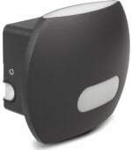 Maclean LED wall lamp with PIR