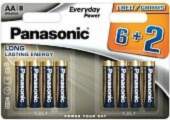 Panasonic Everyday Power LR6EPS/ 8B 6+2