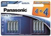 Panasonic Evolta LR03EGE/ 8B 4+4 pack