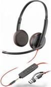 Poly Blackwire 3225 Stereo USB-C +3