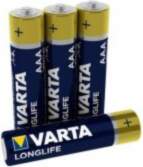 Varta Longlife LR03 4-pack Baterijas