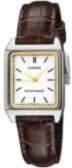 CASIO LTP-V007L-7E2UDF Silver/ Brown Pulkstenis
