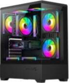 DarkFlash C365 + 5 Fans Black