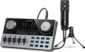DONNER Podcast Bundle Kit Mikrofons datoram