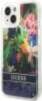 Guess Flower Liquid Glitter Case iPhone