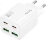 Hoco N56 2xUSB A/ C QC3