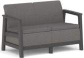 Keter Scandi Linea 2 Seater Sofa