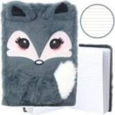 LEAN Plush Notebook Notebook Lined Gray