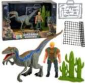 LEAN Toys Dinosaur Hunter Set Figures