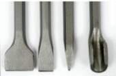 Silver silver SDS chisel set of