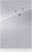 ZELLER Magnetic board for notes INOX