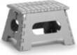 ZELLER STOOL FOLDABLE PLASTIC GREY