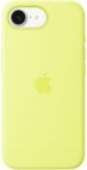 Apple Silicone Case iPhone 16e Neon