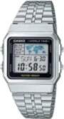 CASIO A500WA-1DF Silver Pulkstenis