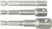 Dedra Dedra 3pc socket adapter set