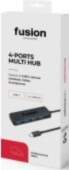 Fusion Accessories 4-ports Multi Hub USB-C