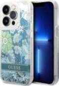 Guess Flower Liquid Glitter Case for