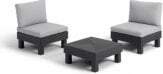 Keter Set Elements Balcony Set gray/