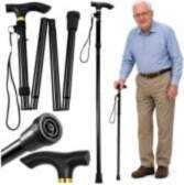 LEAN Telescopic Folding Adjustable Aluminum Walking