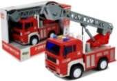 LEAN Toys Fire engine with pull