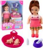LEAN Toys Mini Doll Set with