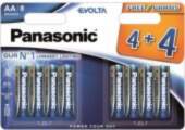 Panasonic Battery AA / R6 8