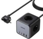 Ugreen Cube power strip 65W USB