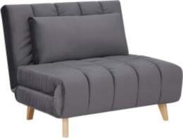 Billy 139 dark grey dīvāns