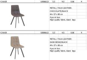 Romy BF fabric krēsls