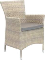 Wicker light darza krēsls