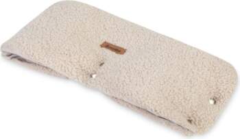 Sensillo STROLLER MUFF BOUCLE LIGHT BEIGE