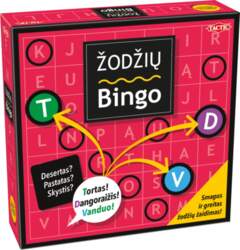 TACTIC game Word Bingo (на литовском