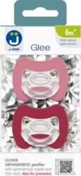 ZAFFIRO 2-pack. Smart pacifiers Glee 6m+