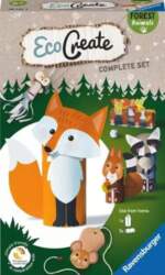 Ravensburger Rokdarbi – EcoCreate Forest Animals