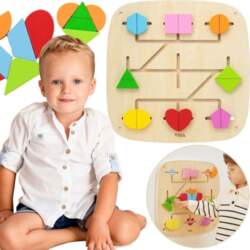 Viga Wall Activity Panel with 16