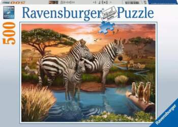 Ravensburger Puzle 500 Zebra