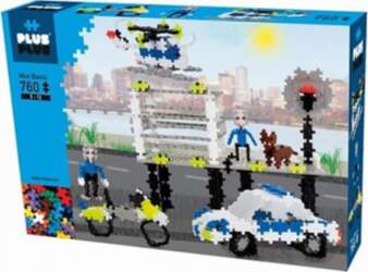 Plus Plus Mini Basic Police konstruktors