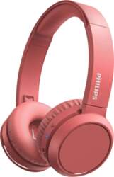 Philips austiņas On-Ear ar Bluetooth, sarkanas