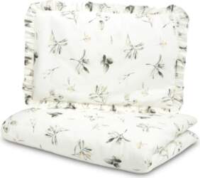 Sensillo TWO-ELEMENT BEDDING OLIVE 100X135 CM